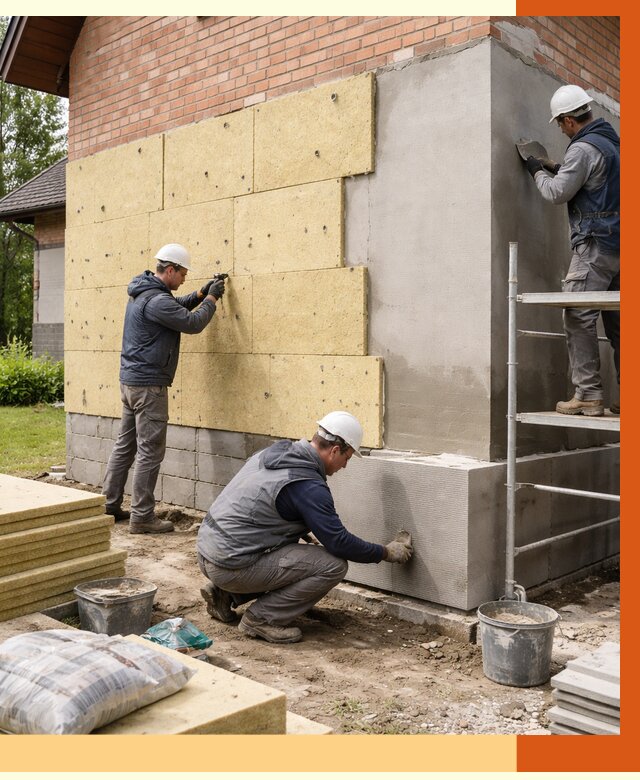 Утепление частного дома в Аксае под ключ от 7618 руб/м2 — недорого | ТепломастерАкс