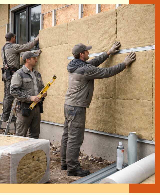 Утепление дома из SIP панелей в Аксае от 6297 руб./м² под ключ | ТепломастерАкс