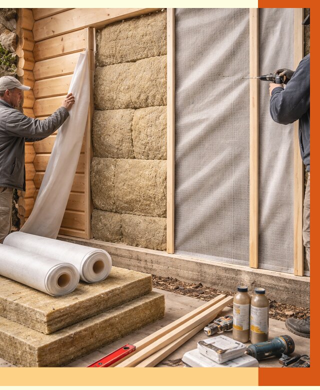 Утепление дома из минибруса в Аксае от 4571 руб/м2 — заказать профессионально | ТепломастерАкс