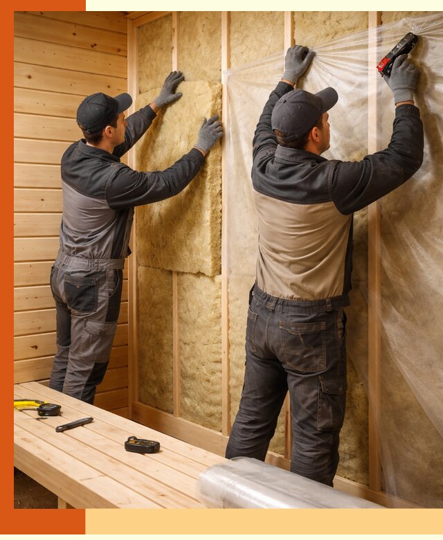 Профессиональное утепление сауны в Аксае с гарантиями качества