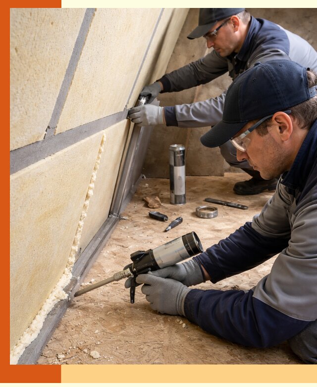 Герметизация стыков ППУ в Аксае — надежное уплотнение швов