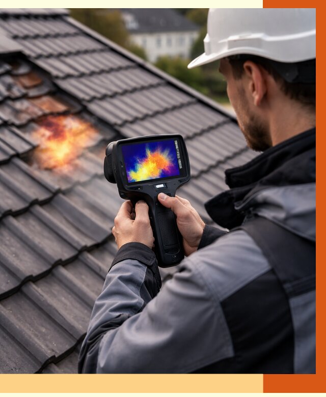 Тепловизионное обследование кровли в Аксае от 4571 руб. — ТепломастерАкс под ключ
